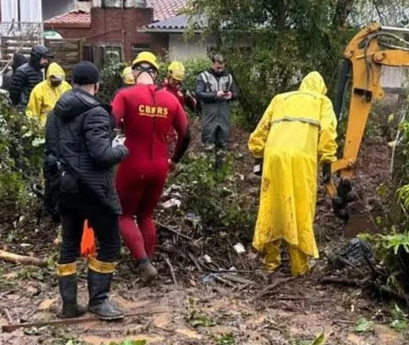 Temporal na Serra Gaúcha deixa quatro pessoas desaparecidas