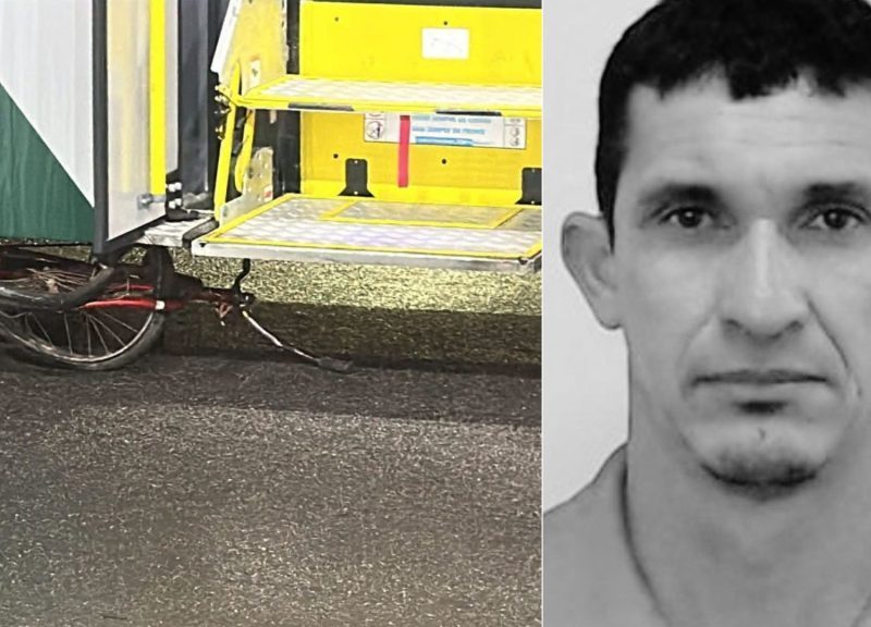 Ciclista atropelado por ônibus em Paranaguá morre no hospital