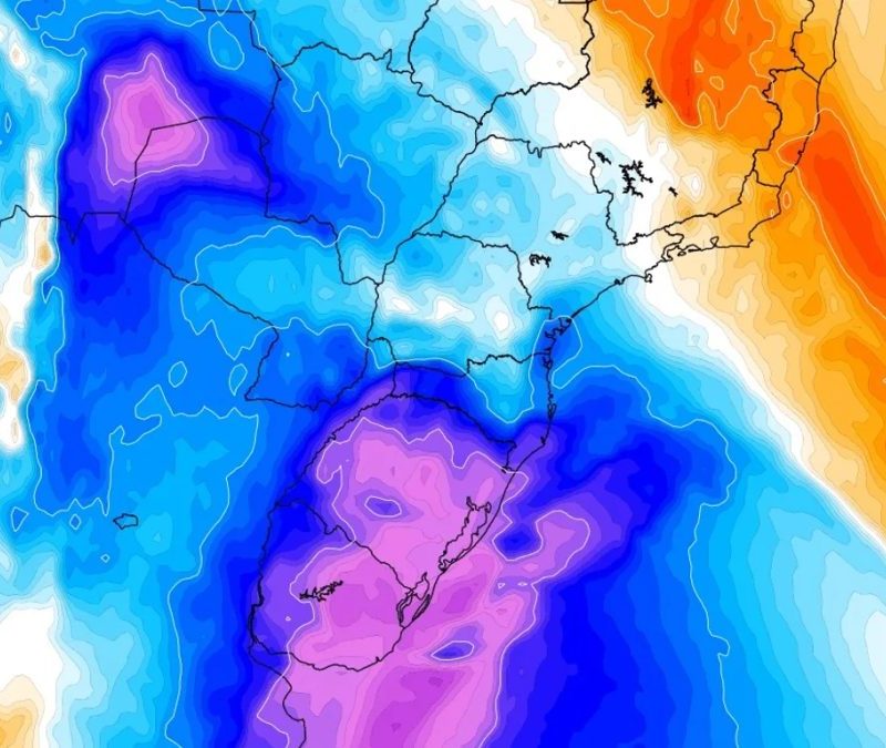Ciclone no Atlântico provoca primeira onda de frio da primavera