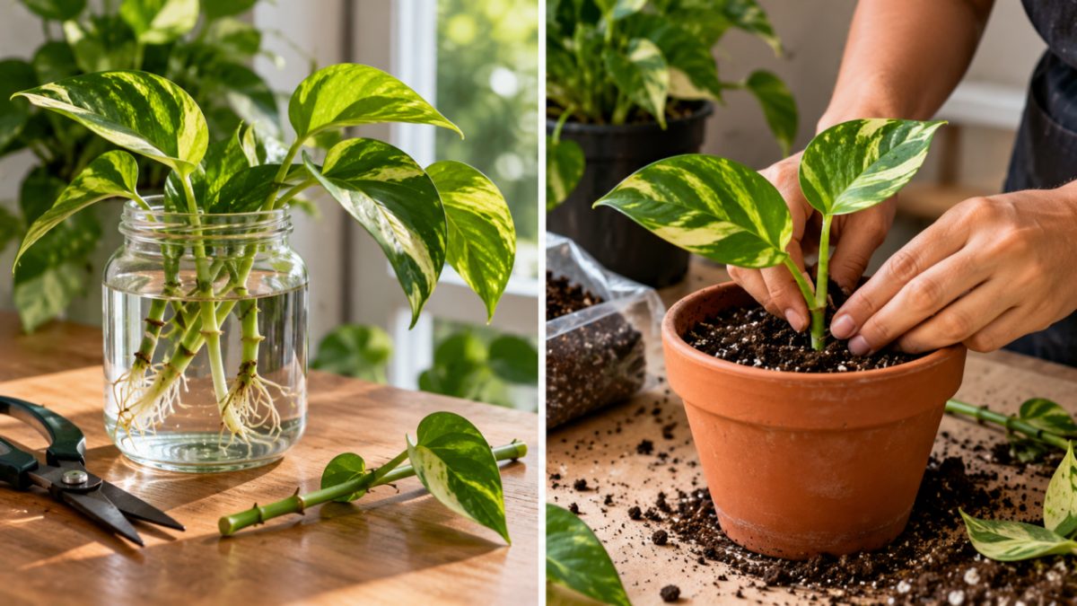 Como multiplicar sua jibóia para ter diversas novas mudas em casa