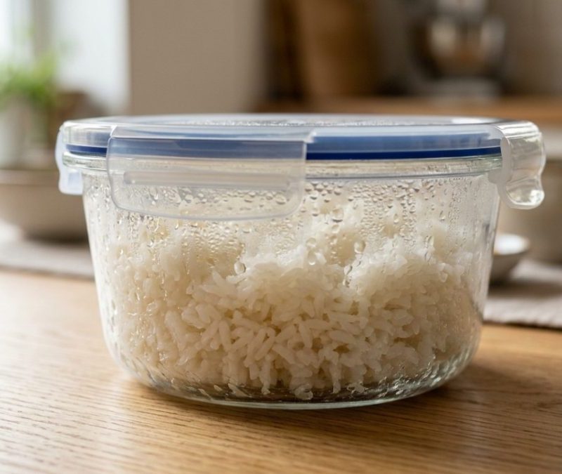 Como congelar arroz fresco para nunca mais comer grãos duros