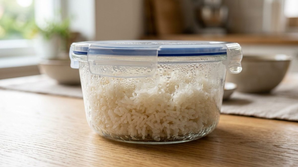 Congele o arroz ainda fresco em porções e leve direto ao micro-ondas quando precisar: a técnica comum nas cozinhas japonesas evita que os grãos fiquem duros como acontece depois de horas na geladeira