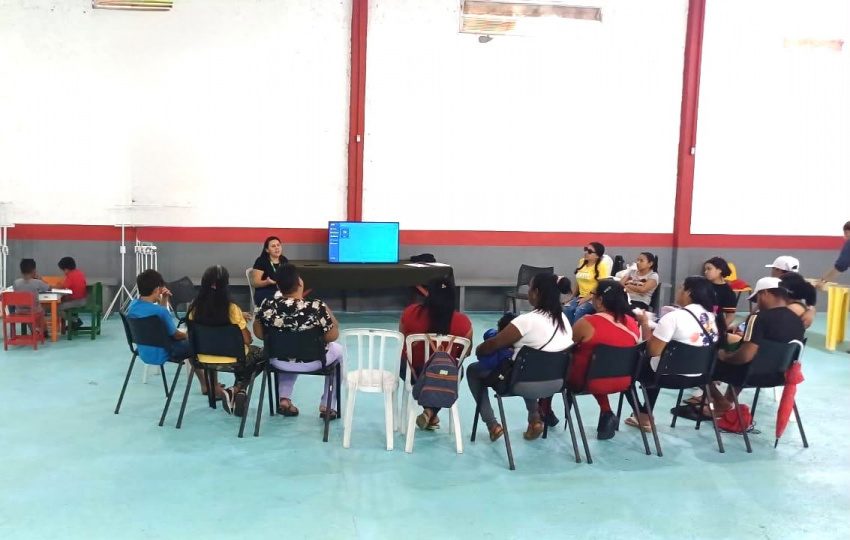 CRAS Porto dos Padres promove encontro de acolhimento e integração para migrantes venezuelanos