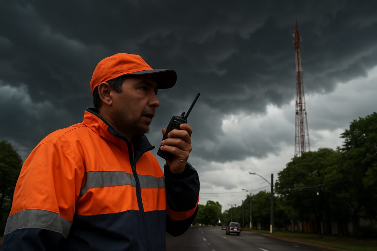 Defesa Civil alerta para temporais em Maringá e região