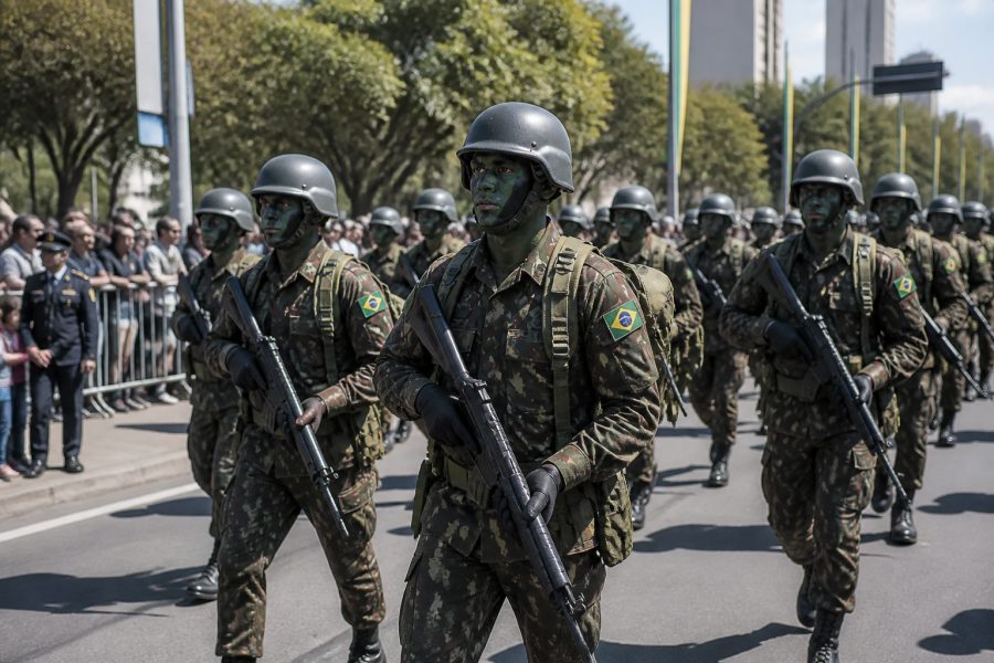 Desfile da Independência provoca bloqueios em 36 locais de Curitiba