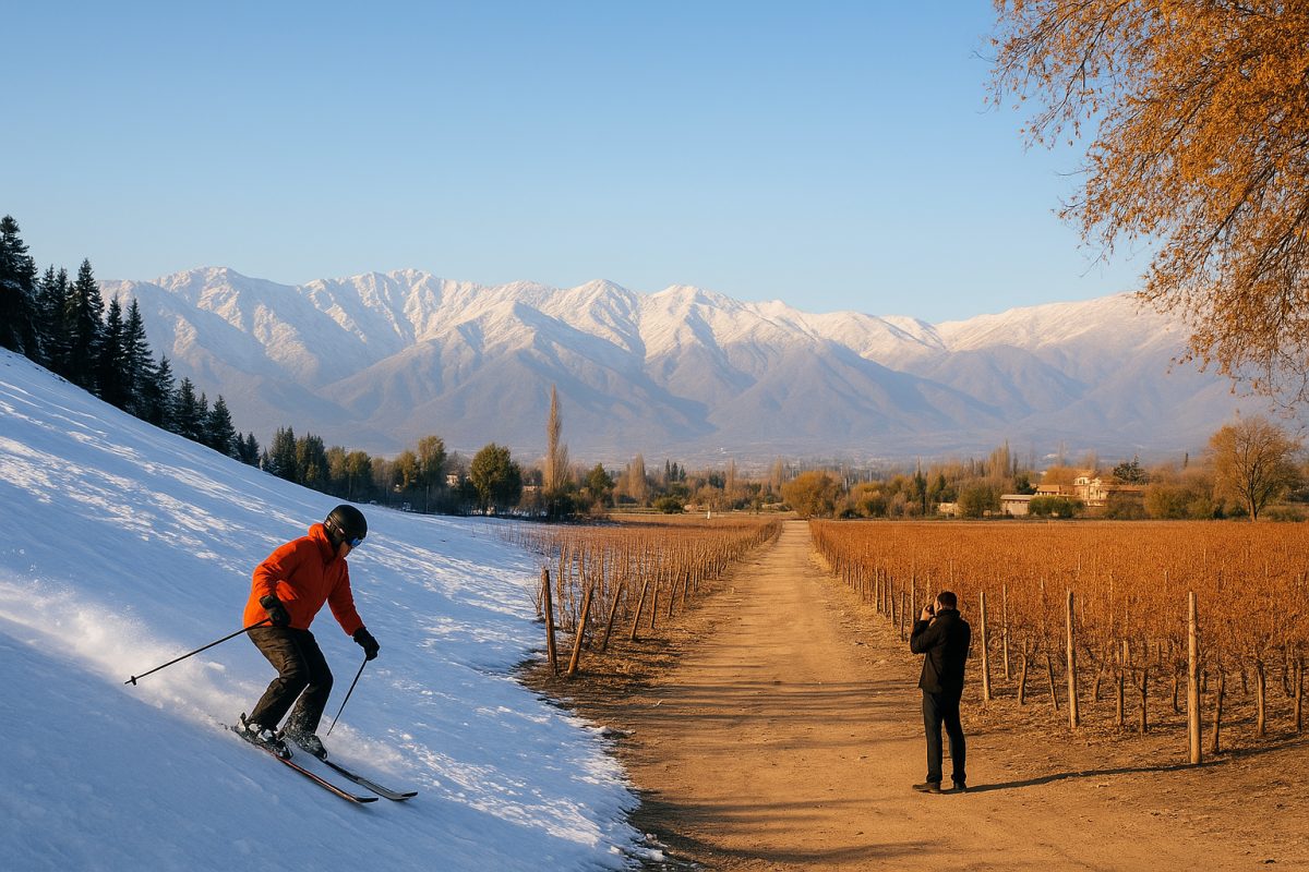 Do esqui ao vinho: como combinar neve e enoturismo na mesma viagem ao Chile