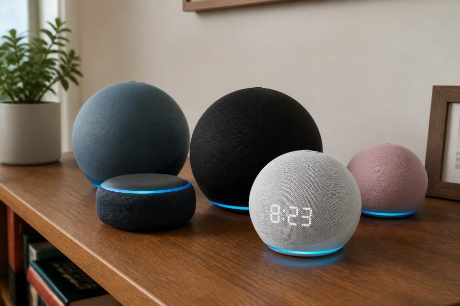 Echo Dot em destaque: smart speakers com Alexa para todos os gostos