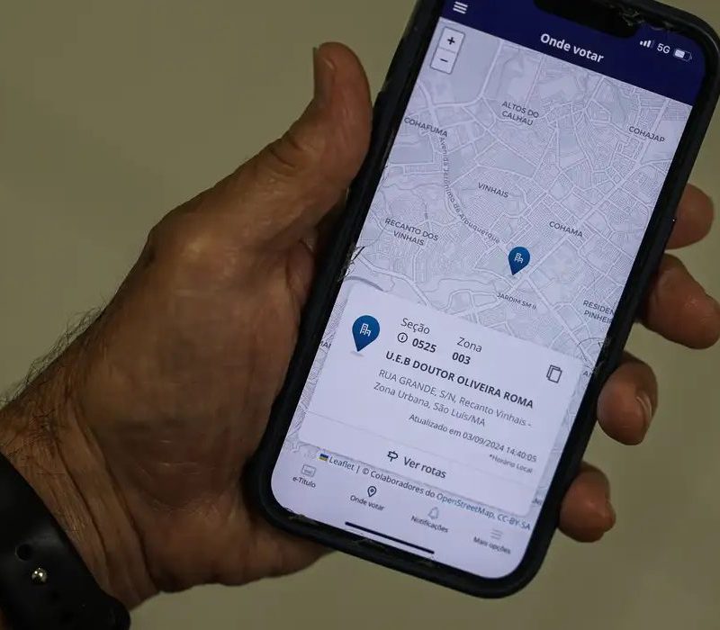 Tse alerta eleitores para checar local de votação antes do pleito