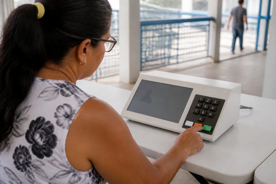Simulador de urna disponível para treinamentos eleitorais em 2026