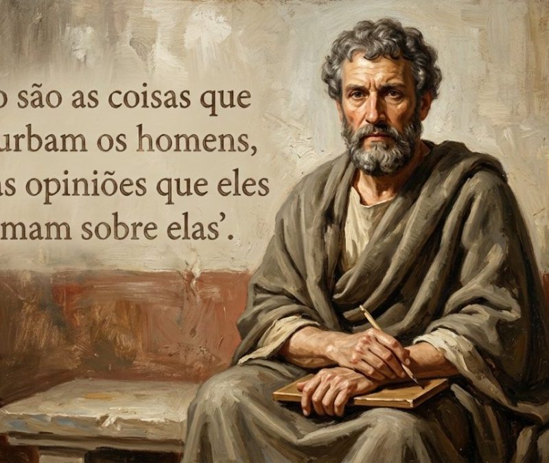Epicteto e a serenidade: por que nossa visão pesa mais que o problema