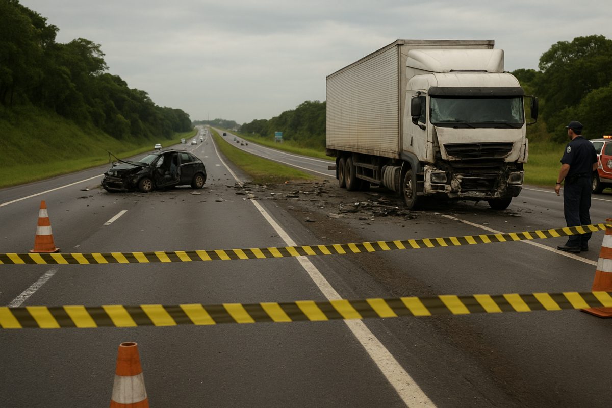 Interdições na BR-277: acidentes causam transtornos no Litoral do Paraná
