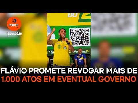 Flávio Bolsonaro promete cortar mil atos normativos no primeiro dia