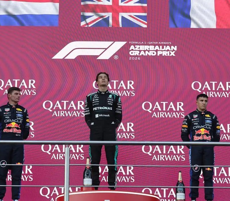 George Russell vence GP do Azerbaijão de Fórmula 1 por 0.1s