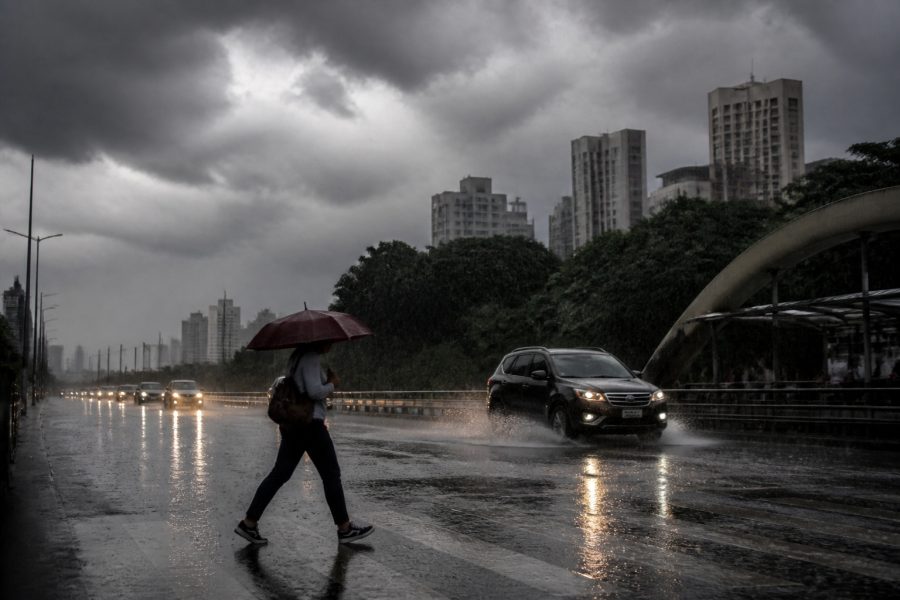 Frente fria traz chuvas para Sudeste e Centro-Oeste do Brasil