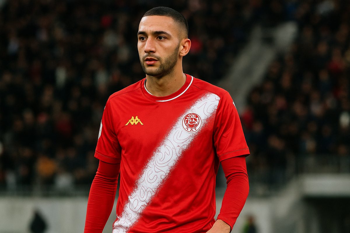 Ziyech é o novo reforço do Botafogo após breve passagem pelo Wydad