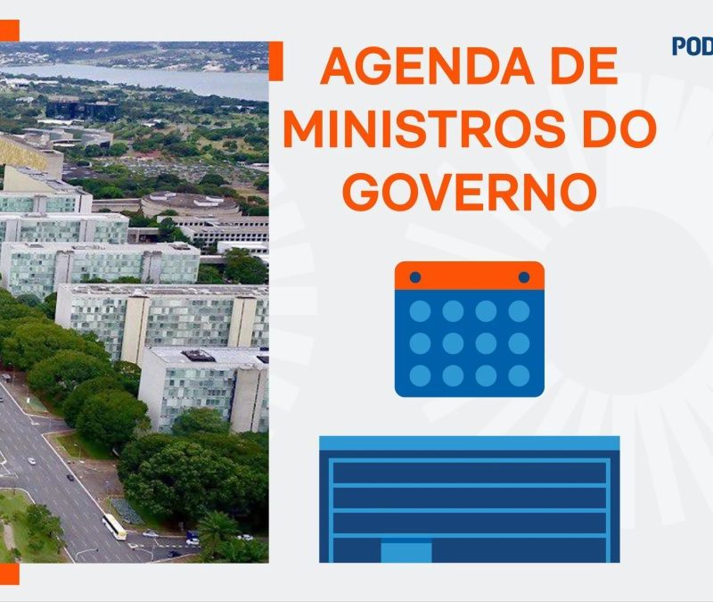 Agenda dos ministros de Lula nesta quinta-feira (24) pelo país
