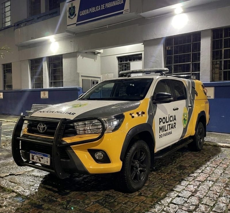 Homem foragido por lesão corporal é preso pela PM em Paranaguá