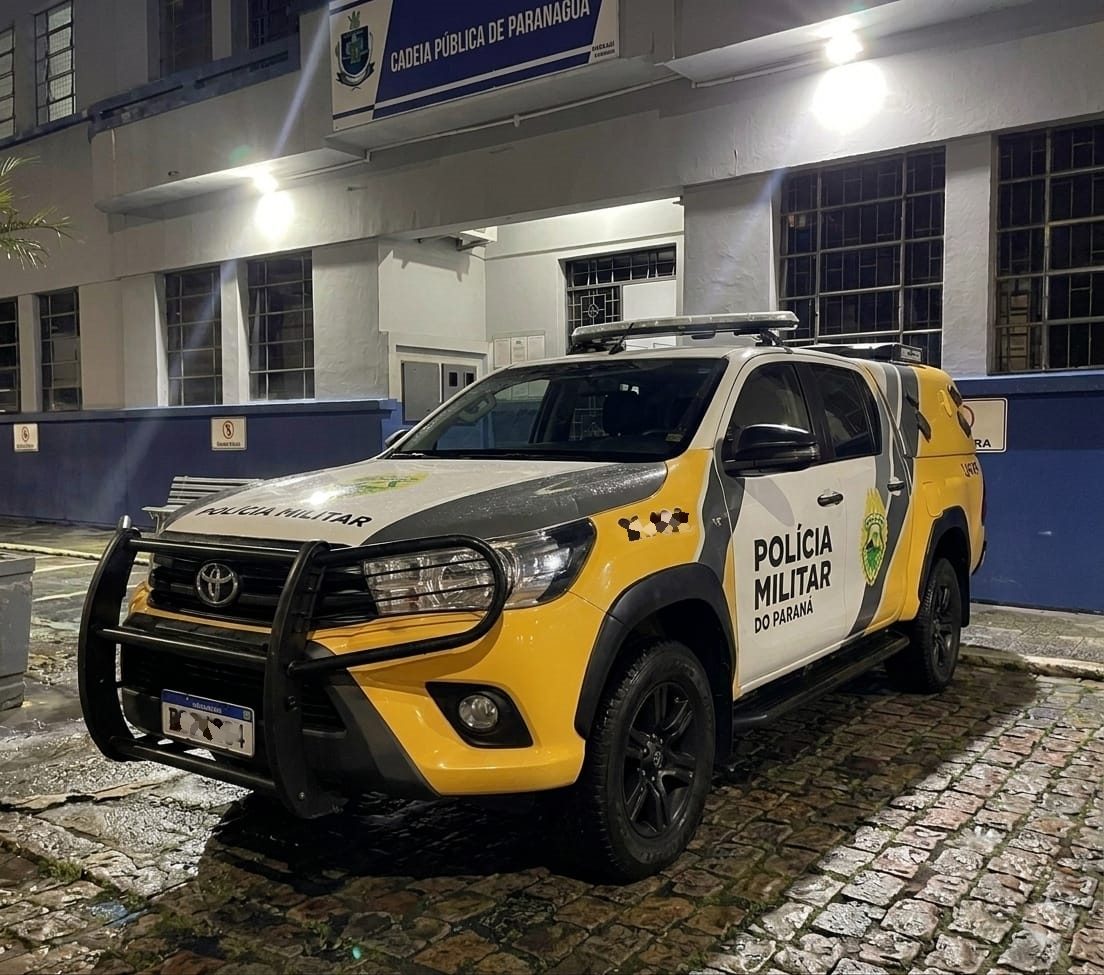 Homem foragido por lesão corporal é preso pela PM em Paranaguá