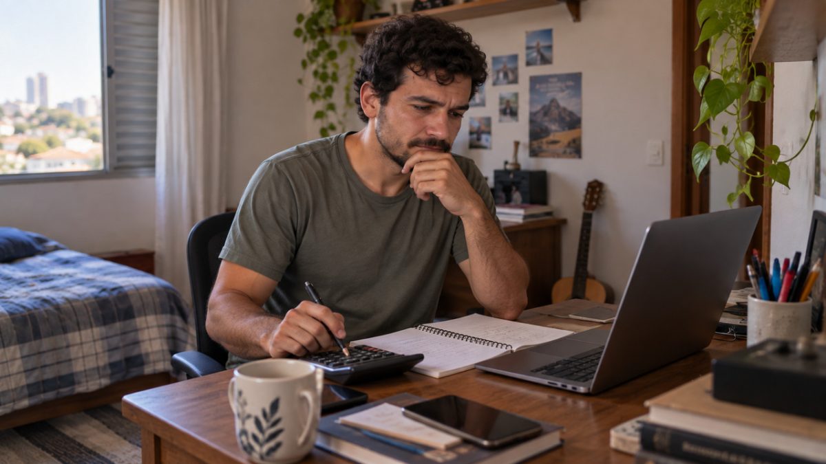Homem passou anos exibindo que o negócio estava crescendo, perdeu quase tudo em poucos meses e sentiu vergonha ao voltar para o quarto onde dormia na adolescência; foi justamente dali que começou a reconstruir a vida