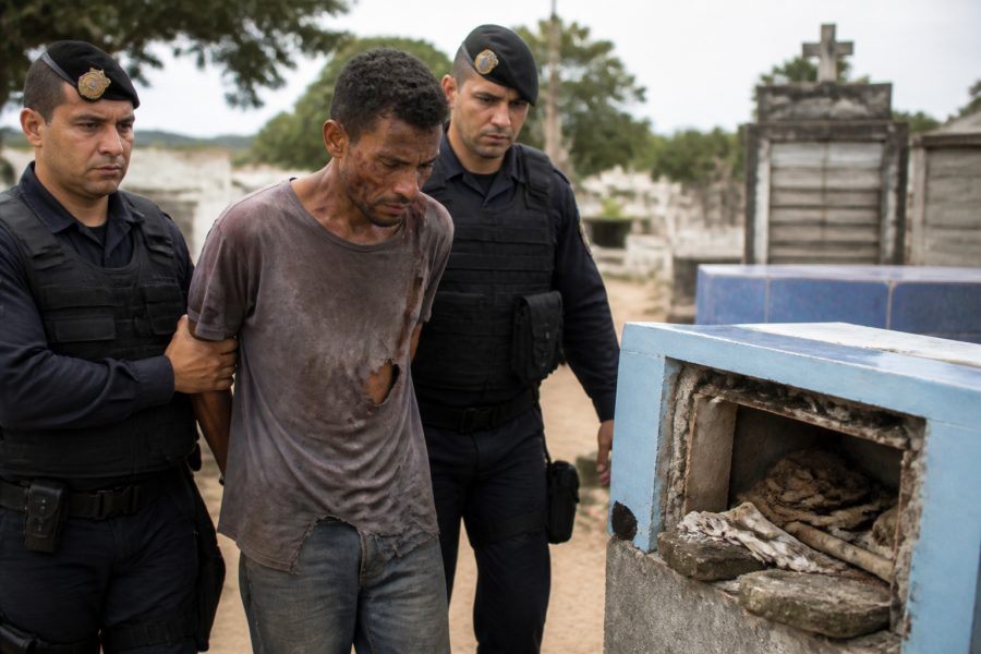 Homem invade cemitério em Poá e é preso após erro com ossada da mãe
