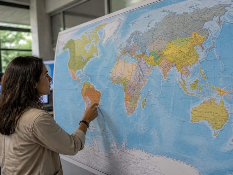 IBGE lança novos mapas-múndi com projeção Equal Earth em setembro