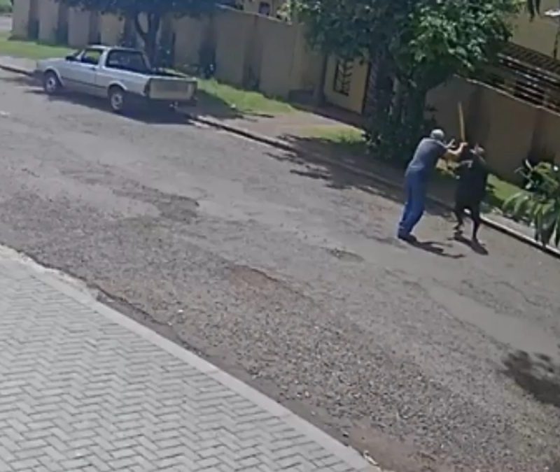 Idoso ‘surpreende’ criminoso tentando furtar carro no Paraná, corre atrás dele com pedaço de pau e é esfaqueado