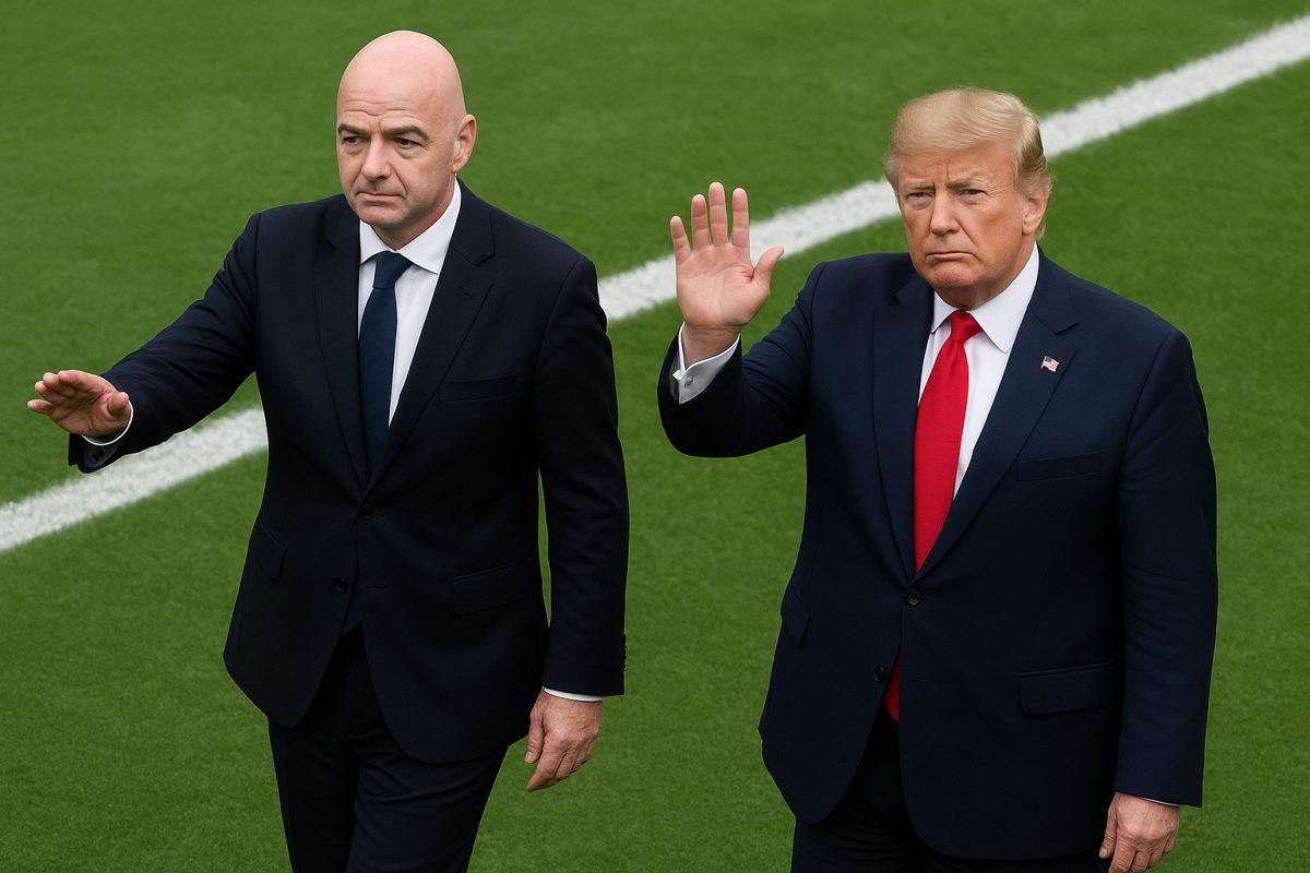 Nova denúncia contra Gianni Infantino na Fifa por ligação com Trump
