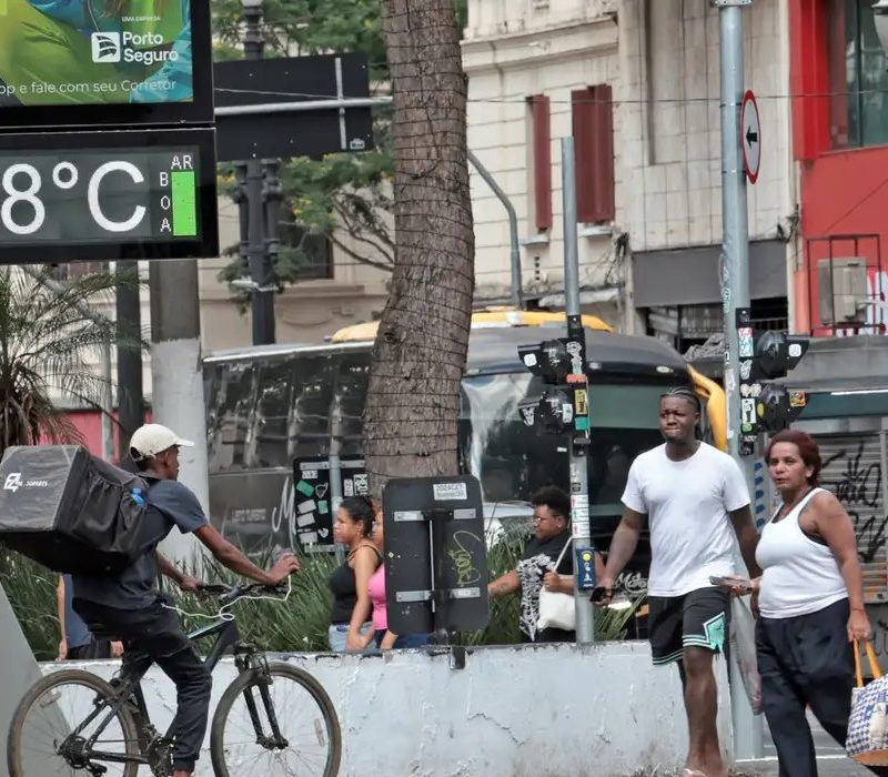 Inmet faz alerta para onda de calor em oito estados do país
