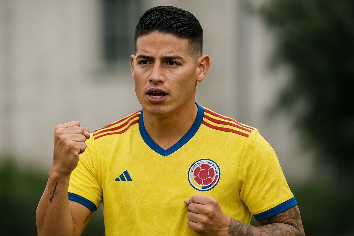 James Rodríguez fica perto de acerto com clube da segunda divisão italiana, diz jornal