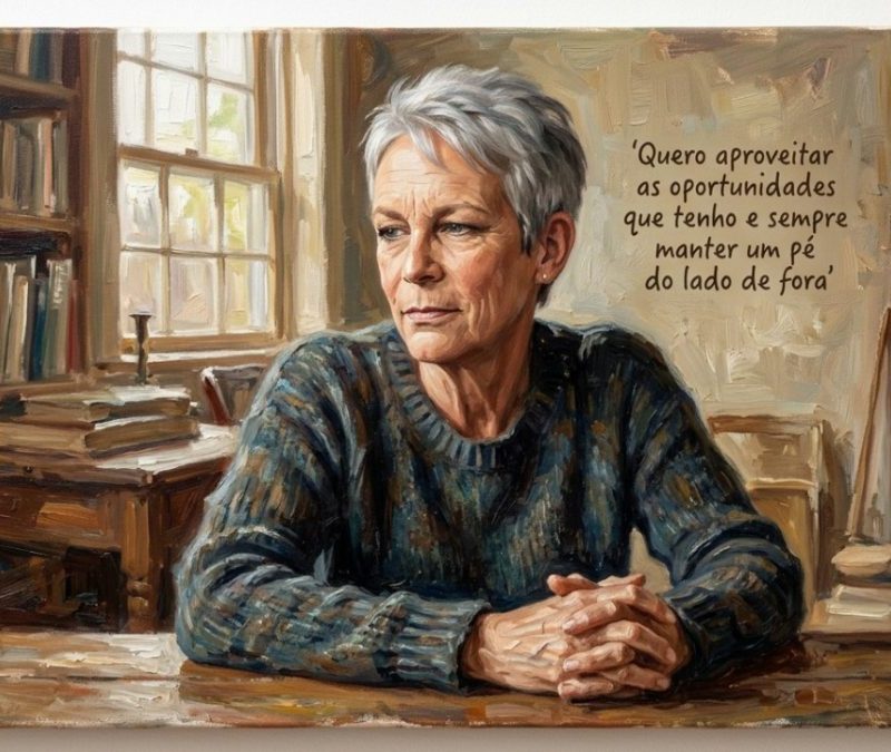Jamie Lee Curtis reflete sobre a maturidade e a hora de parar