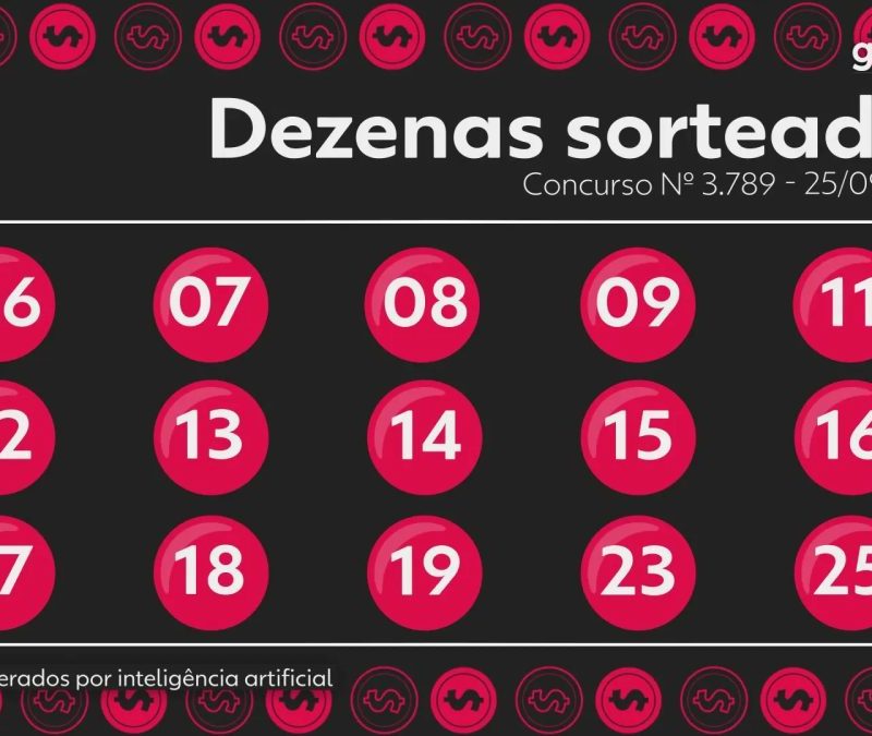 Lotofácil 3789: veja os números sorteados nesta sexta-feira
