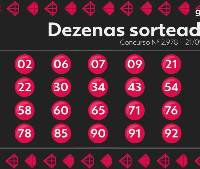 Lotomania 2978: veja os números sorteados nesta segunda-feira