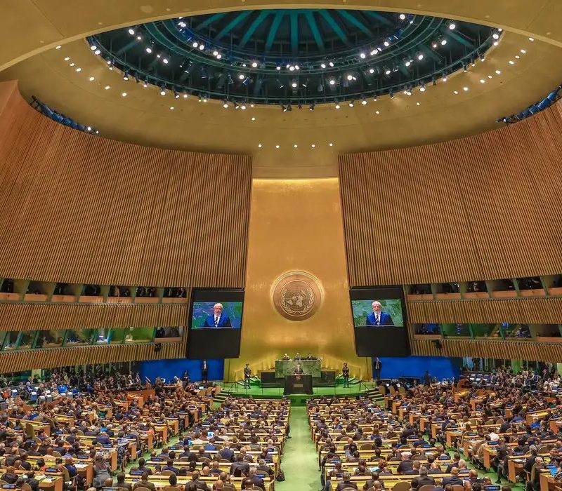 Lula discursa na assembleia geral da onu em nova york nesta terça-feira
