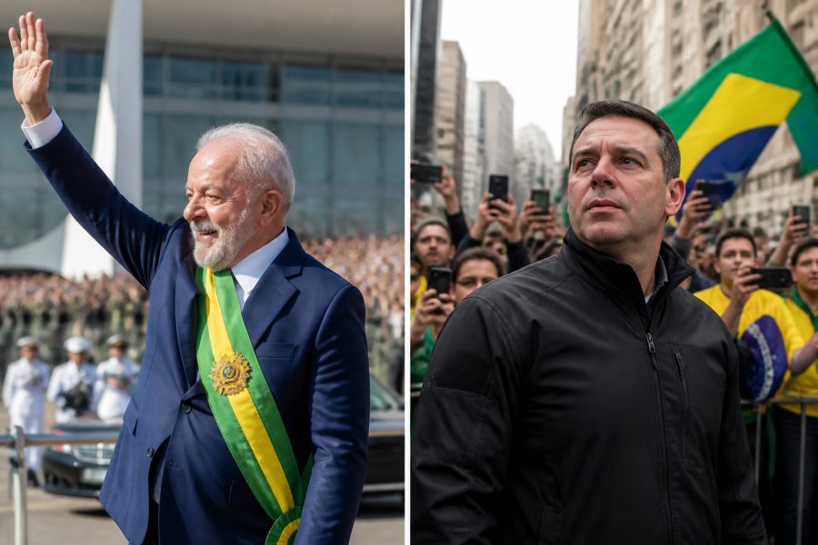Candidatos se preparam para o 7 de Setembro: Lula em Brasília e Flávio Bolsonaro em SP