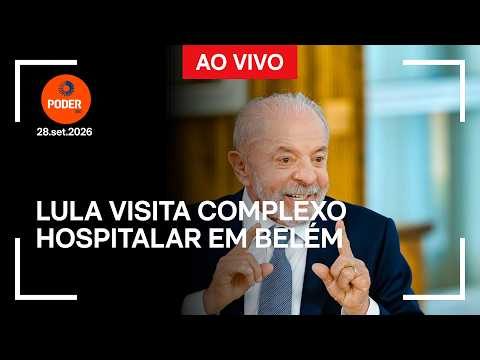 Lula recebe camisa de time paraense durante agenda em Belém