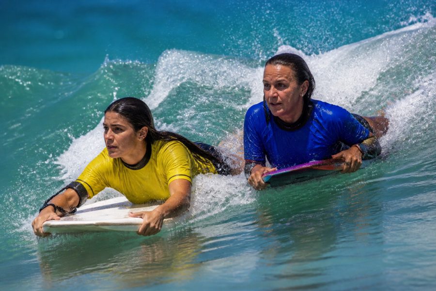 Mãe e filha brilham no Circuito Mundial de Bodyboarding em Portugal