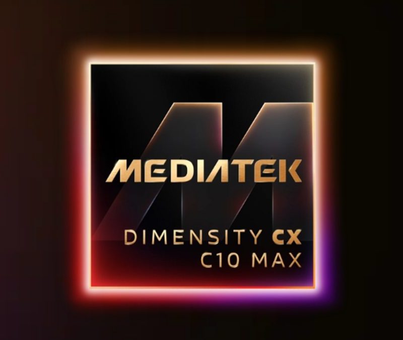 Mediatek anuncia chip dimensity cx c10 max para googlebooks