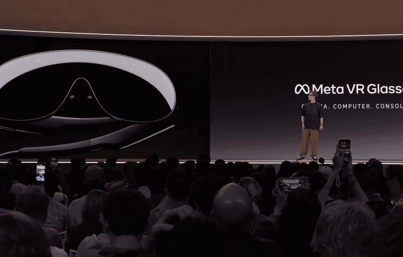 Meta anuncia óculos de realidade virtual com tela 5k e foco em entretenimento