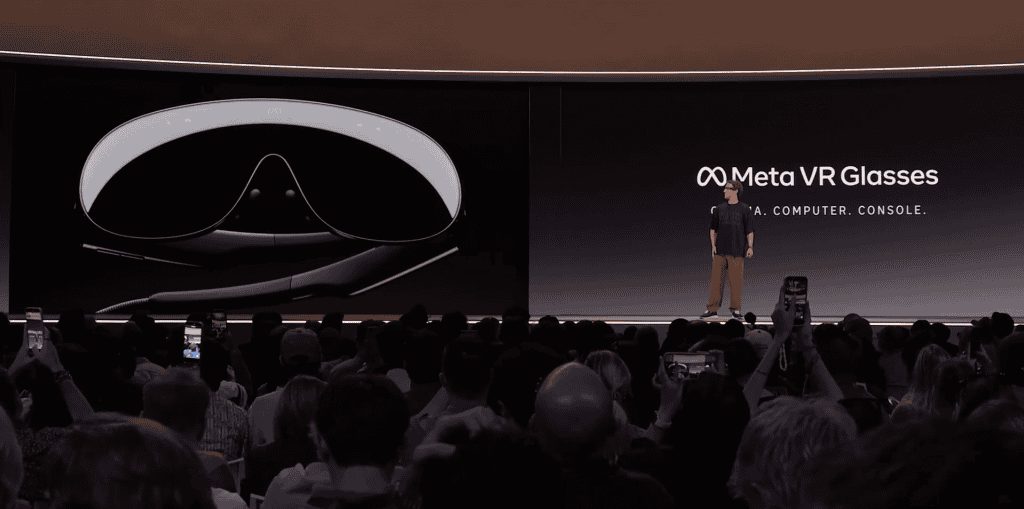 Meta apresenta óculos de realidade virtual com tela 5K e promete experiência IMAX em realidade virtual