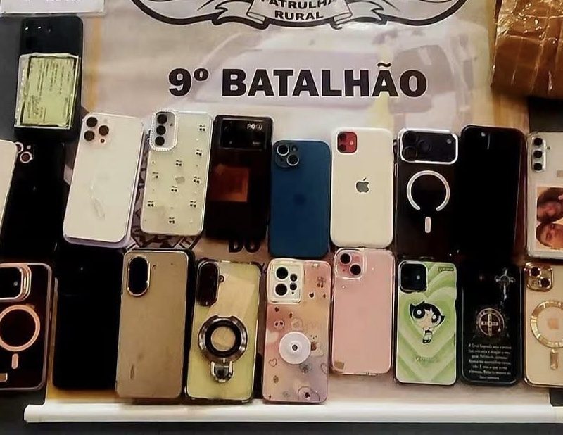 Mochila com 23 celulares furtados em show é achada em Morretes