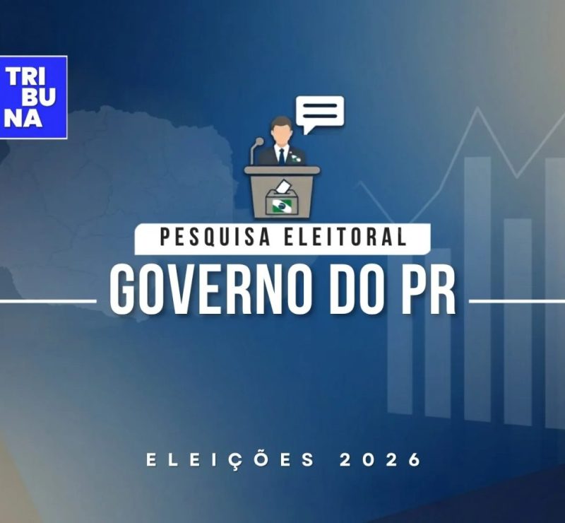 Pesquisa aponta empate técnico para o governo do Paraná em 2026