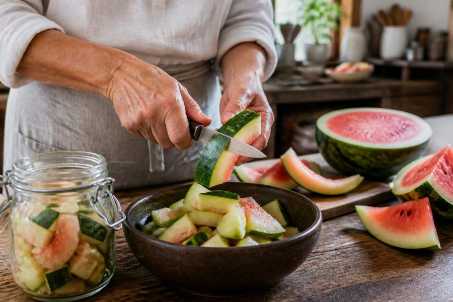 Aproveite a casca de melancia: receitas práticas e deliciosas