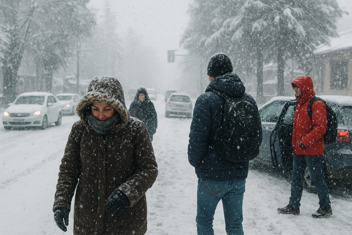 Neve surpreende sul do Brasil com frio intenso em Santa Catarina e Rio Grande do Sul