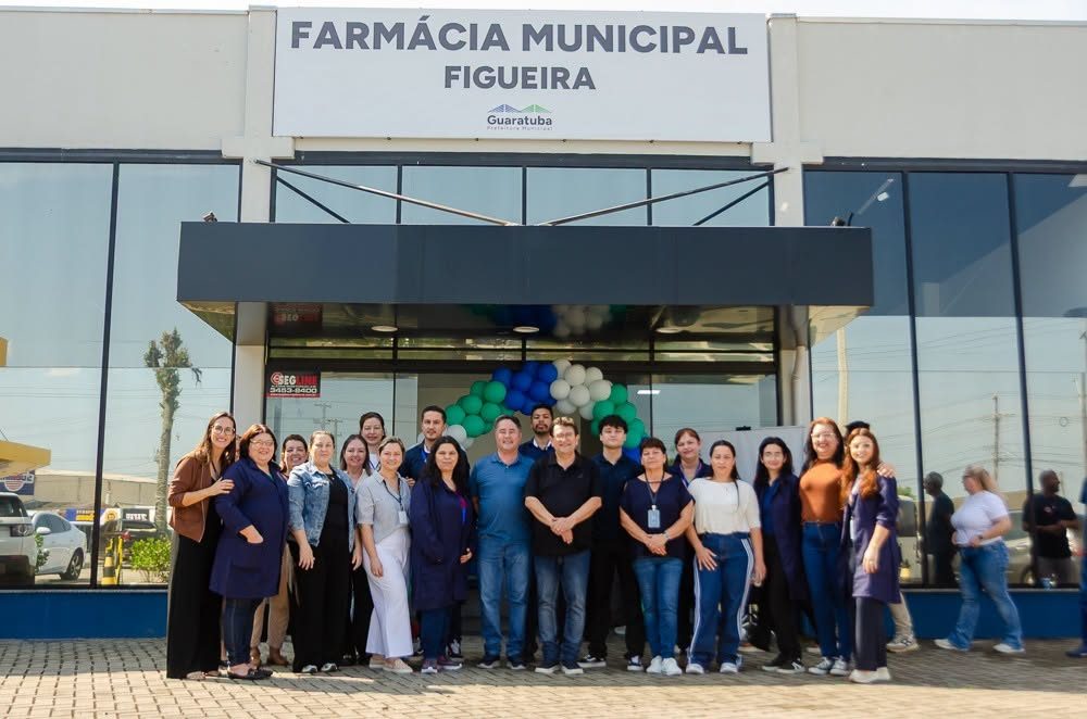Nova farmácia pública de Guaratuba deve atender 3 mil pacientes por mês