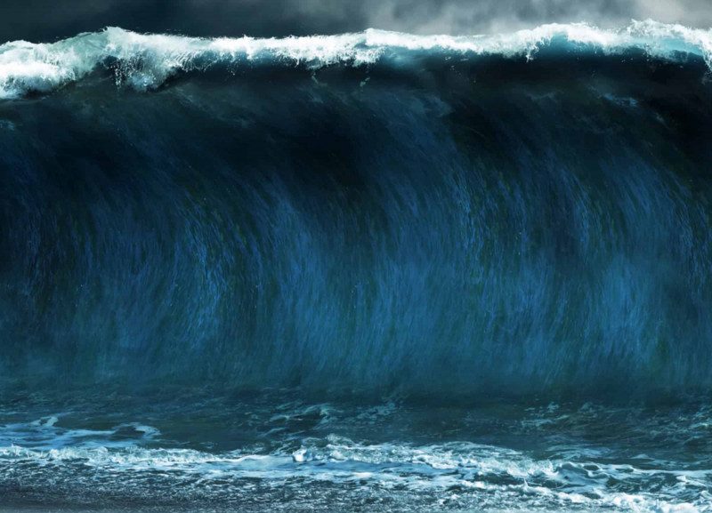 Tsunami meteorológico inunda cidades do litoral de santa catarina