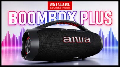 Oferta Relâmpago: caixa Boombox Plus da AIWA com super desconto de 72%