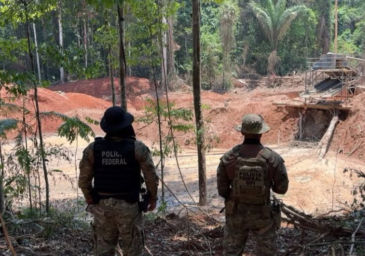 Operação policial desmantela garimpo ilegal na Terra Munduruku
