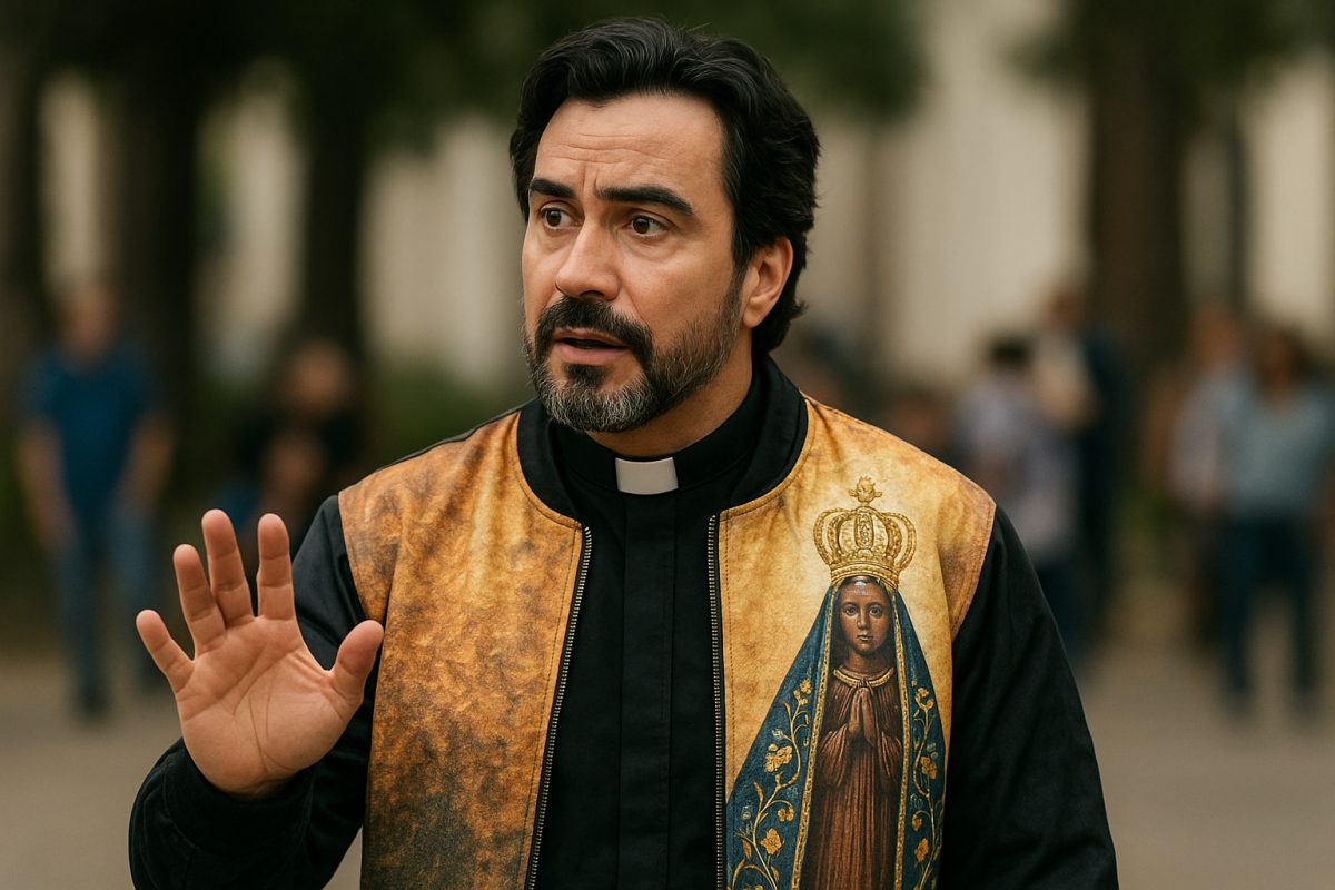 Padre Fábio de Melo comenta sobre jaqueta que viralizou em festival