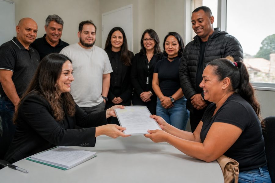 Paranaguá celebra entrega de títulos de propriedade a 206 famílias