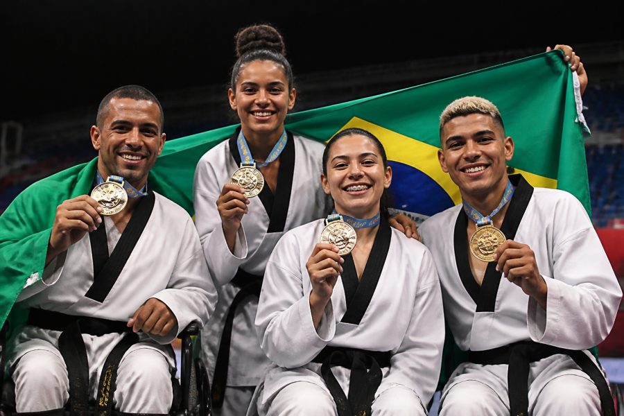 Brasil brilha no Grand Prix de Parataekwondo com 4 medalhas